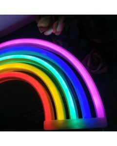 Neon Light LED Acrylic Backboard Latex Neon Light Battery Powered Night Light for Christmas New Year Birthday Performance