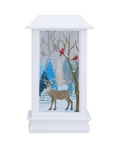LED Lantern Elk Desktop Warm Light Personalized Christmas Light for Home Bedroom Living Room