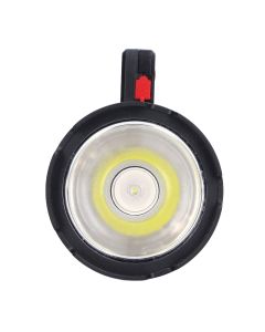 Spotlight Flashlight USB Charging Dual Light Source Smart Battery Display Multi Speed Mode Flash Light