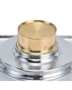 Floor Drain Square Copper Odor Resistant Self Sealing Gravity Floor Drain for Bathroom Kitchen Balconies