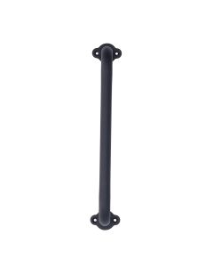 Barn Door Handle Black Carbon Steel Interior Wooden Door Matte Handle for Wooden Gate Shed Cabinet Door