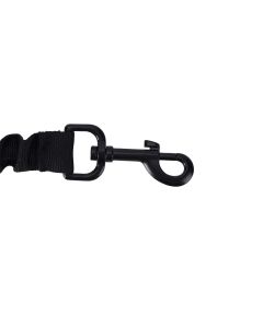 Hands Free Dog Leash Black Thicken Dog Bike Attachment Traction Belt with Hex Wrench for Dog Training Running Exercising
