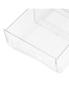 Fridge Containers Food Grade Transparent Pantry Storage Bin Stackable Classification Storage Drawer Type Organizing BinsL