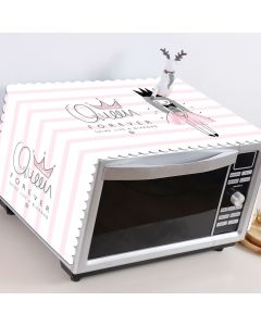 Microwave Cover Cloth Oven Cute Dust Proof Shiled Universal Oil Proof Nordic Style Simple Parts Princess 35x100cm