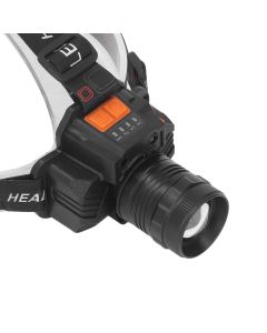 Head Lamp USB Rechargeable 3 Light Modes LED Lens 1500lm Head Flashlight for Emergency Camping Fishing