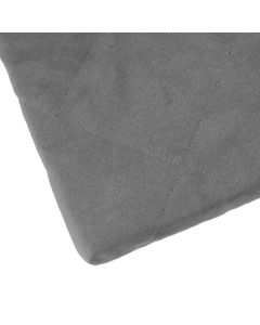 Electric Heating Seat Cushion Foldable Stadium Seats Heated Cover Pads with Backrest for Camping Fishing Hunting Grey