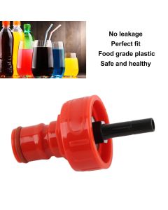 G1/4 Carbonation Cap Ball Lock Type Robust Lightweight ABS Carbonation PET Soda Bottle Filling