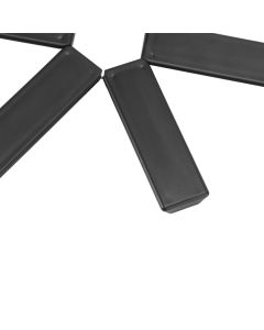 6PCS Hot Pot Heat Insulation Pad Foldable ABS Hollow Design Hot Dishes Holder for Kitchen Home