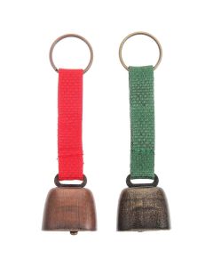 Camping Bear Bell Anti Lost Bell Pendant with 2Pcs for Outdoor Use