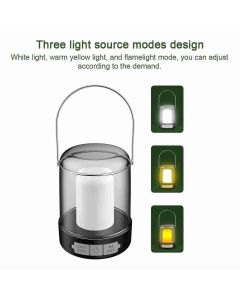Portable Camping Light Multifunctional Outdoor Night Lights Type-C Charging and USB Output Interface
