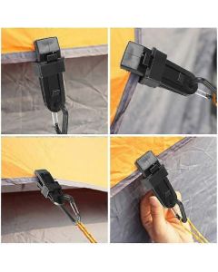 12 Pack Heavy Duty Tarp Clips, Outdoor Tent Clip for Holding Tarp, Car Sunshade, Pool