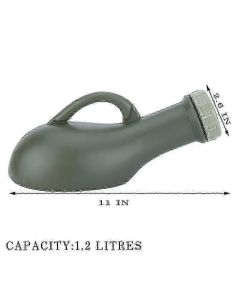 Urine Bottle for Travel with Spill Proof Cap 1000ml