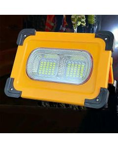 LED Portable Solar Lamp Fast Charging Rechargeable Light with Rotatable Handle for Outdoor Camping Emergency Home Large