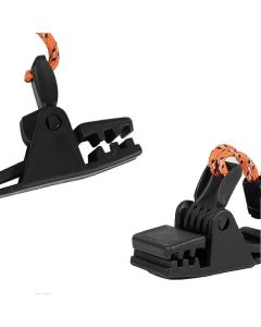 4pcs Rustproof Tent Clip Plastic Clamp for Awning Secure Outdoor Camping