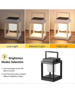 3000K Solar Light Outdoor USB Foldable Waterproof Camping Lantern Led Light Rechargeable Power Bank Portable Led Solar Lamp