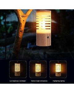 LED Camping Light - Rechargeable Portable LED Tent Light with Built-in Battery
