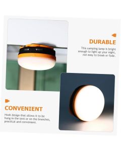 Camping Lantern Bright LED Tent Light Battery Powered Hanging Lamp for Outdoor Hiking Emergency