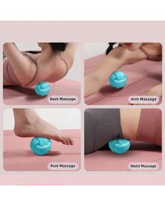 Massage Balls for Deep Tissue Muscle support, Trigger Point relaxation Ball for Back, Neck, Shoulder, Foot and Body Relaxation - Green