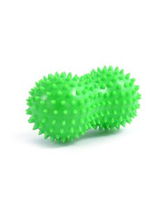 Spiky Peanut Massage Ball Deep Tissue Muscle Roller PVC Foot Massage Ball for Myofascial Release Trigger Point relaxation Yoga Fitness - Green