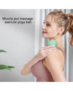 TPE Massage Ball for Deep Tissue Muscle Massage, Trigger Point relaxation, Yoga, Fitness and Muscle support - Black
