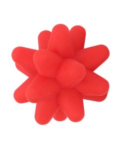 2Pcs Yoga Fitness Muscle Relaxation Hedgehog Massage Ball Portable Acupoint Fascia Massage Ball - Red