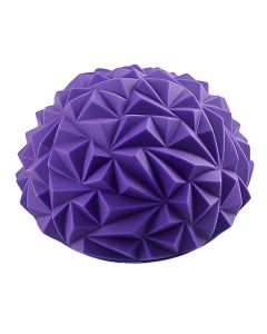 Yoga Hemisphere Massager Pointed Massage Ball Decompression Yoga Massager Exercise Ball Soft and Comfortable - Purple