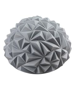 Yoga Hemisphere Massager Pointed Massage Ball Decompression Yoga Massager Exercise Ball Soft and Comfortable - Gray