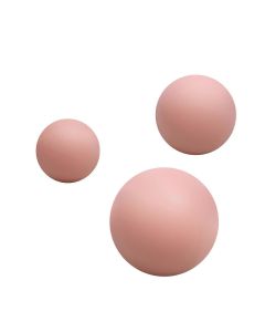 3Pcs Massage Balls Back Massage Equipment Yoga Balls for Women Training Yoga - Pink