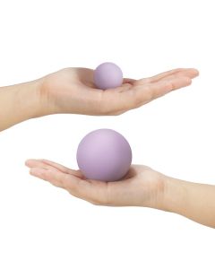 3Pcs Massage Balls Back Massage Equipment Yoga Balls for Women Training Yoga - Purple