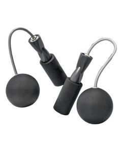 Cordless Jumping Rope Gym Exercise Fitness Weighted Jump Rope - Black