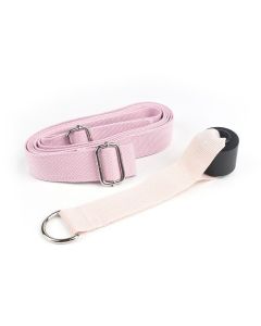 Stretching Strap Sports Leg Stretching Strap for Women Men Gymnastics Ballet Pink