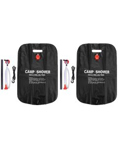 20L Camp Shower Bag Portable Solar Shower Bag Outdoor Shower Bag