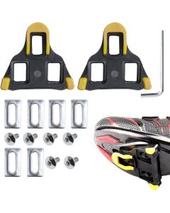 2X Replacement Locking Cycling Pedals Cleat for Road Cycle Red