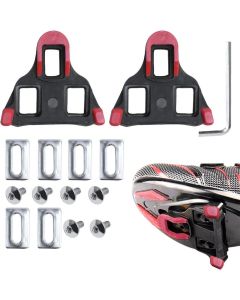 2X Replacement Locking Cycling Pedals Cleat for Road Cycle Yellow