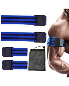 Bundle Booty Resistance Bands Blood Flow Restriction Straps for Glute and Hip Exercising Fitness Red