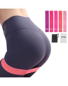 TPE Resistance Loop Exercise Bands for Fitness Strength Training Yoga and Home Gym Blue
