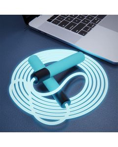 Glowing Skipping Rope Blue 2.8m Jump Rope 160g