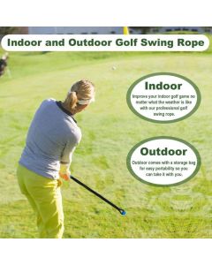 Golf swing training ropeGolf Swing Trainer Golf Exercise Aid Swing Trainer Golf - Blue