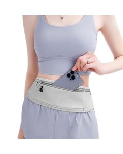 Running Belt Ultra Light Bounce Free Waist Pouch Bag Fitness Workout Belt Sport Waist Pack Exercise Waist Bag - Pink
