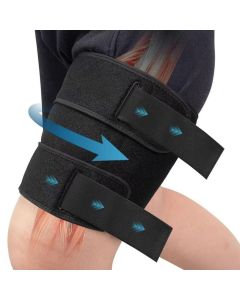 Thigh Brace Adjustable Compression Sleeve Support For Workouts