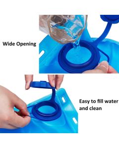 2 Liter Hydration Bladder Leak Proof Water Reservoir for Running Hiking Camping Cycling Climbing