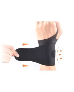 2X Adjustable Wrist Brace Wrist Support Protection Strap Compatible With Both Hands - Orange