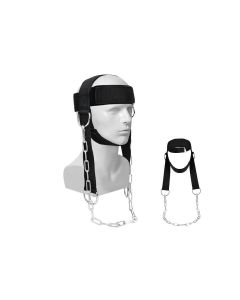 Weight Lifting Head Neck Harness Gym Workout Exercise Training Strap Belt