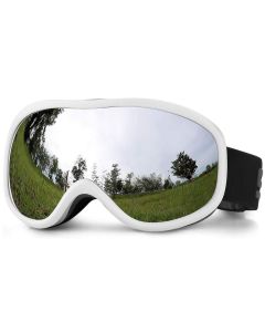 Ski Goggles Over Glasses with Dual lens, Anti-fog Anti-UV Snow Goggle for Men Women Youth Skiing Snowmobile-Style C