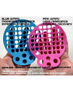 Finger Stretcher Hand Exerciser 2 Pack for Grip and Rehab