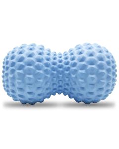 Peanut Massage Ball Double Lacrosse Roller For Deep Tissue Muscle And Myofascial Release - Black