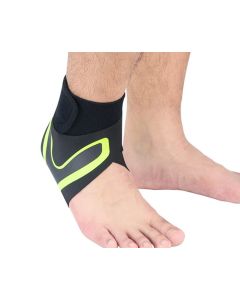 A Pair of Sports Ankle Sleeve Compression Anti-sprain Protection Socks Outdoor Sports Climbing Equipment-Red XL