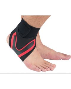 A Pair of Sports Ankle Sleeve Compression Anti-sprain Protection Socks Outdoor Sports Climbing Equipment-Green XL