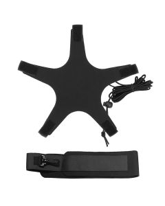 Volleyball Training Belt Solo Practice for Serving and Arm Swing (Black)