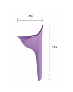 2Pcs Portable Female Woman Ladies She Urinal Urine Wee Funnel